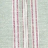 Petite Shirred Split Neck Top
