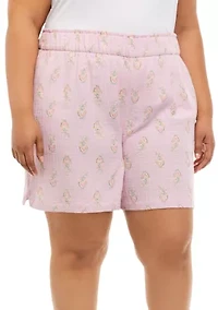 Plus Cotton Gauze Shorts
