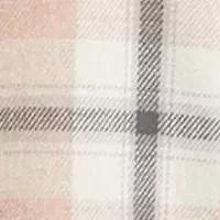 Plus Long Sleeve Yarn Dyed Boyfriend Shirt