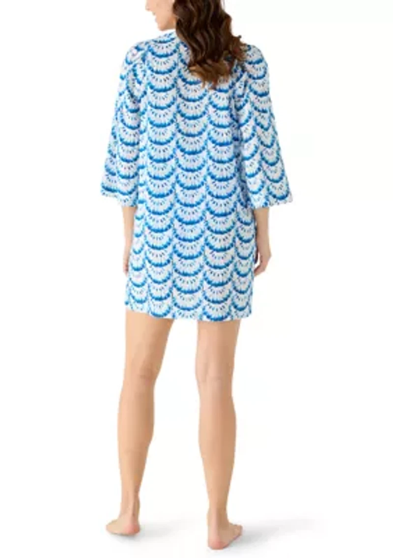 Women's Eyelet Dress Coverup