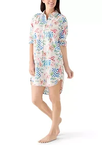 Women's Button Down Cover Up Dress