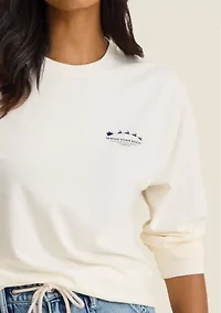 Sewing Down South x Crown & Ivy™ Cooper Long Sleeve Graphic T-Shirt