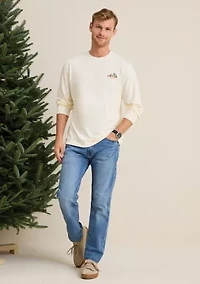 Sewing Down South x Crown & Ivy™ Cooper Long Sleeve Graphic T-Shirt