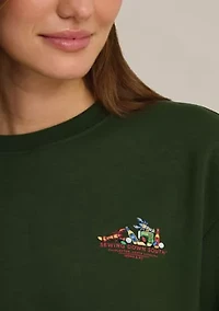 Sewing Down South x Crown & Ivy™ Sew Cozy Graphic Sweatshirt