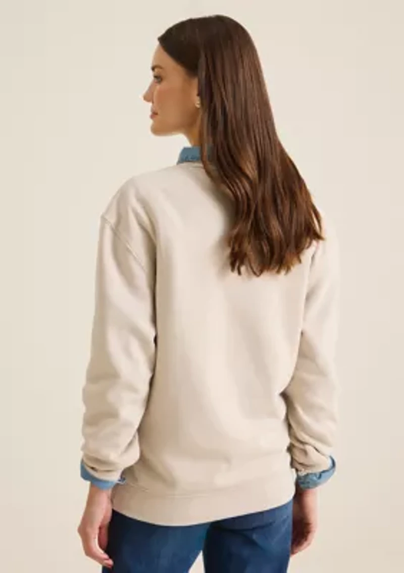 Sewing Down South x Crown & Ivy™ Sew Cozy Graphic Sweatshirt