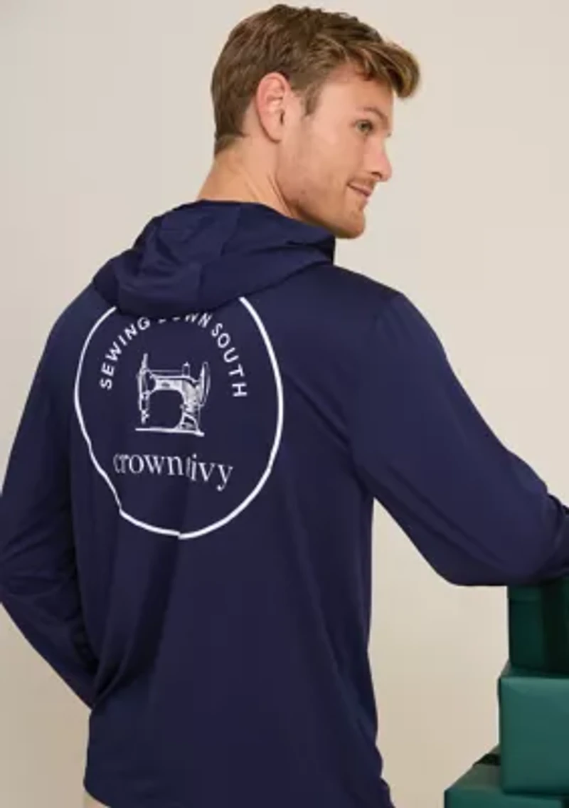 Sewing Down South x Crown & Ivy™ Craig Performance Hoodie