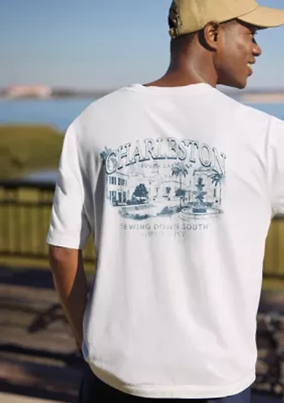 Sewing Down South x Crown & Ivy™ Cooper Short Sleeve Graphic T-Shirt