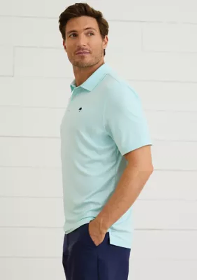 Sewing Down South x Crown & Ivy™ Wentworth Solid Short Sleeve Performance Polo Shirt