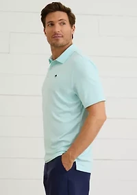 Sewing Down South x Crown & Ivy™ Wentworth Solid Short Sleeve Performance Polo Shirt