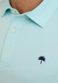 Sewing Down South x Crown & Ivy™ Wentworth Solid Short Sleeve Performance Polo Shirt