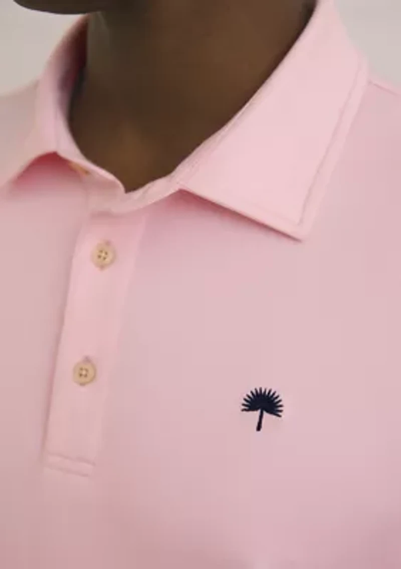 Sewing Down South x Crown & Ivy™ Wentworth Solid Short Sleeve Performance Polo Shirt