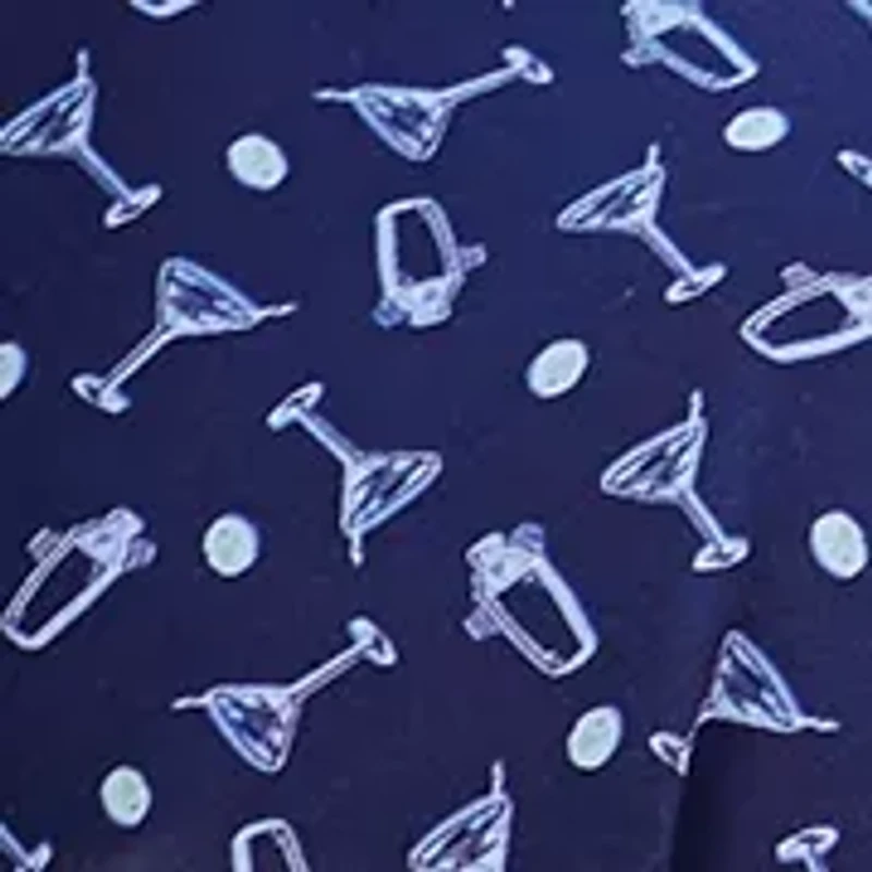 Sewing Down South x Crown & Ivy™ Calhoun Printed Short Sleeve Performance Polo Shirt