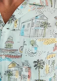 Sewing Down South x Crown & Ivy™ Freddie Short Sleeve Button Front Shirt