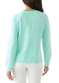 Women's Side Slit Sweeper Top