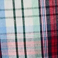 Women's Ruffle Neck Yarn Dyed Top