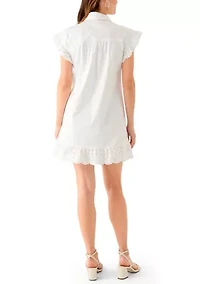 Women's Short Sleeve Peplum Dress