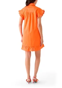 Women's Short Sleeve Peplum Dress