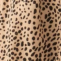 Women's 3/4 Bell Sleeve Printed Belted Dress