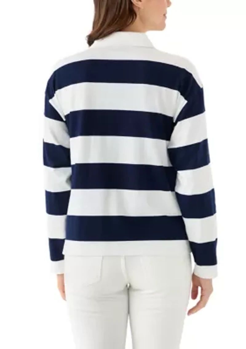 Women's Long Sleeve Rugby Top
