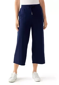 Women's Cropped Terry Pants