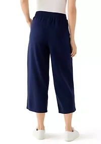 Women's Cropped Terry Pants