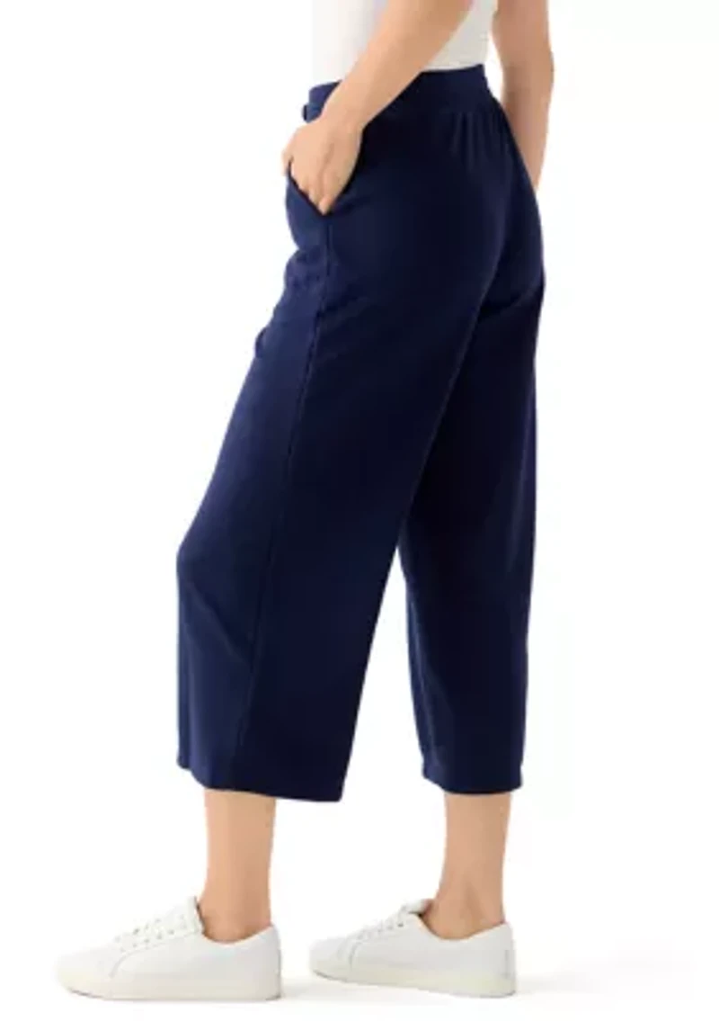 Women's Cropped Terry Pants