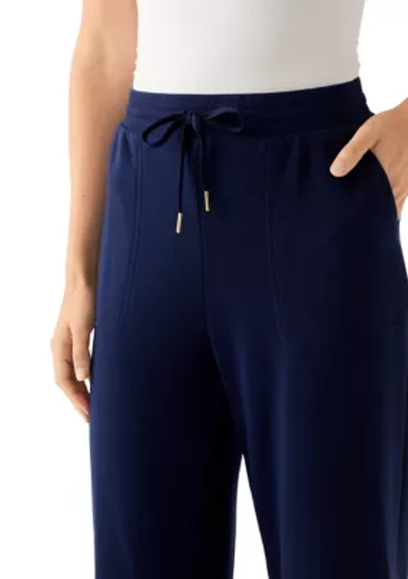 Women's Cropped Terry Pants