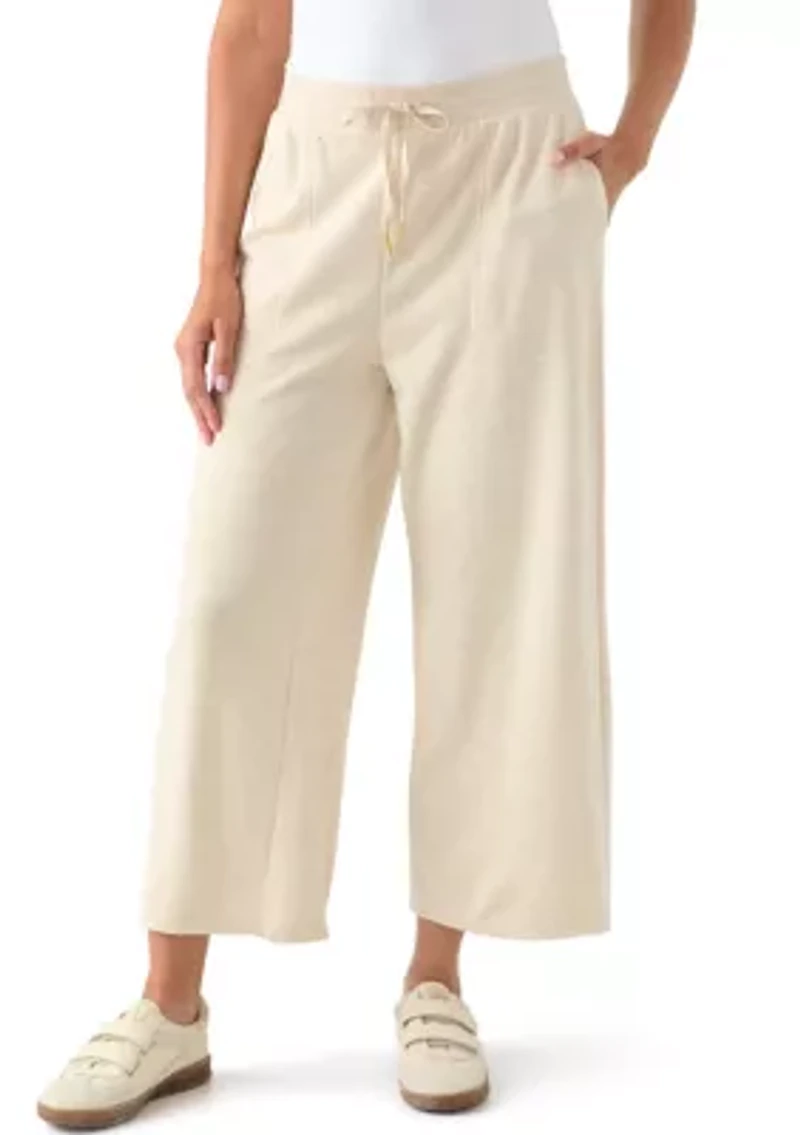 Women's Cropped Terry Pants