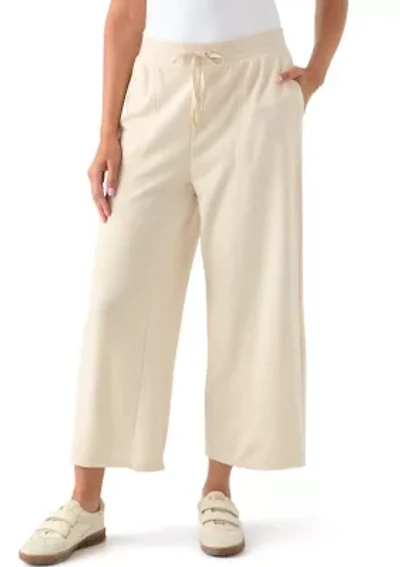 Women's Cropped Terry Pants