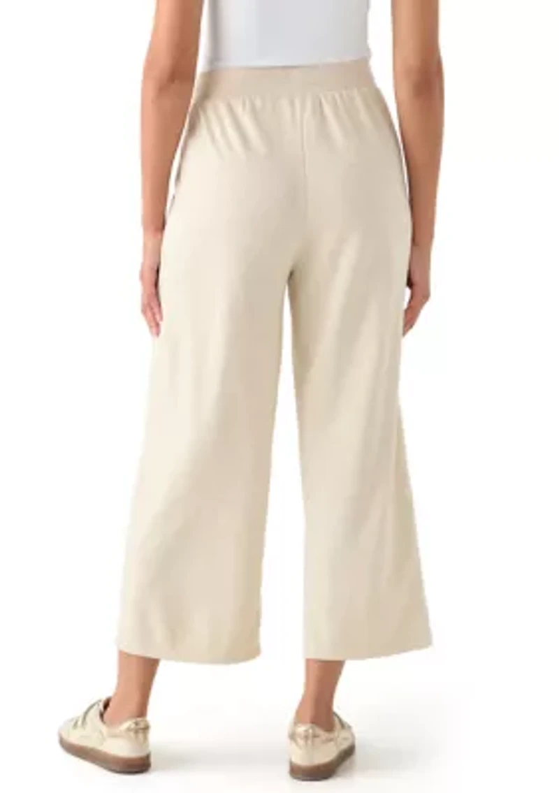 Women's Cropped Terry Pants