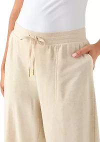 Women's Cropped Terry Pants