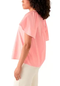 Women's Split Neck Top