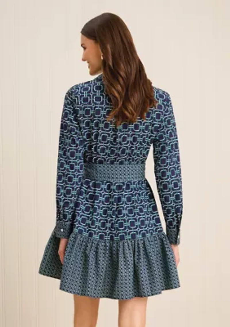 Sewing Down South x Crown & Ivy™ Long Sleeve Dress with Sash