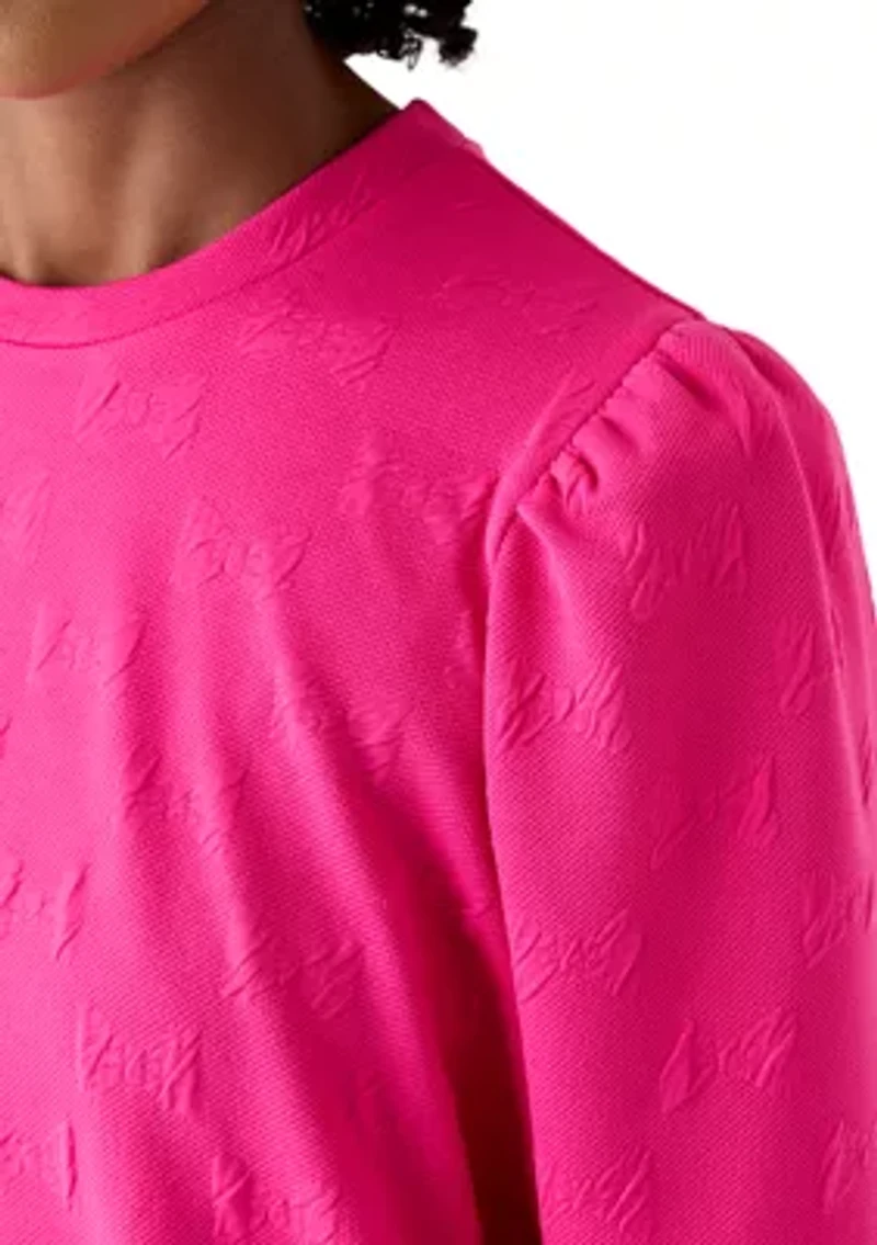 Women's Quilted Pullover Sweater