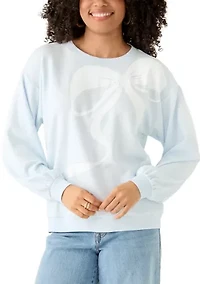 Women's Long Sleeve Graphic Sweeper Sweatshirt