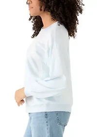 Women's Long Sleeve Graphic Sweeper Sweatshirt