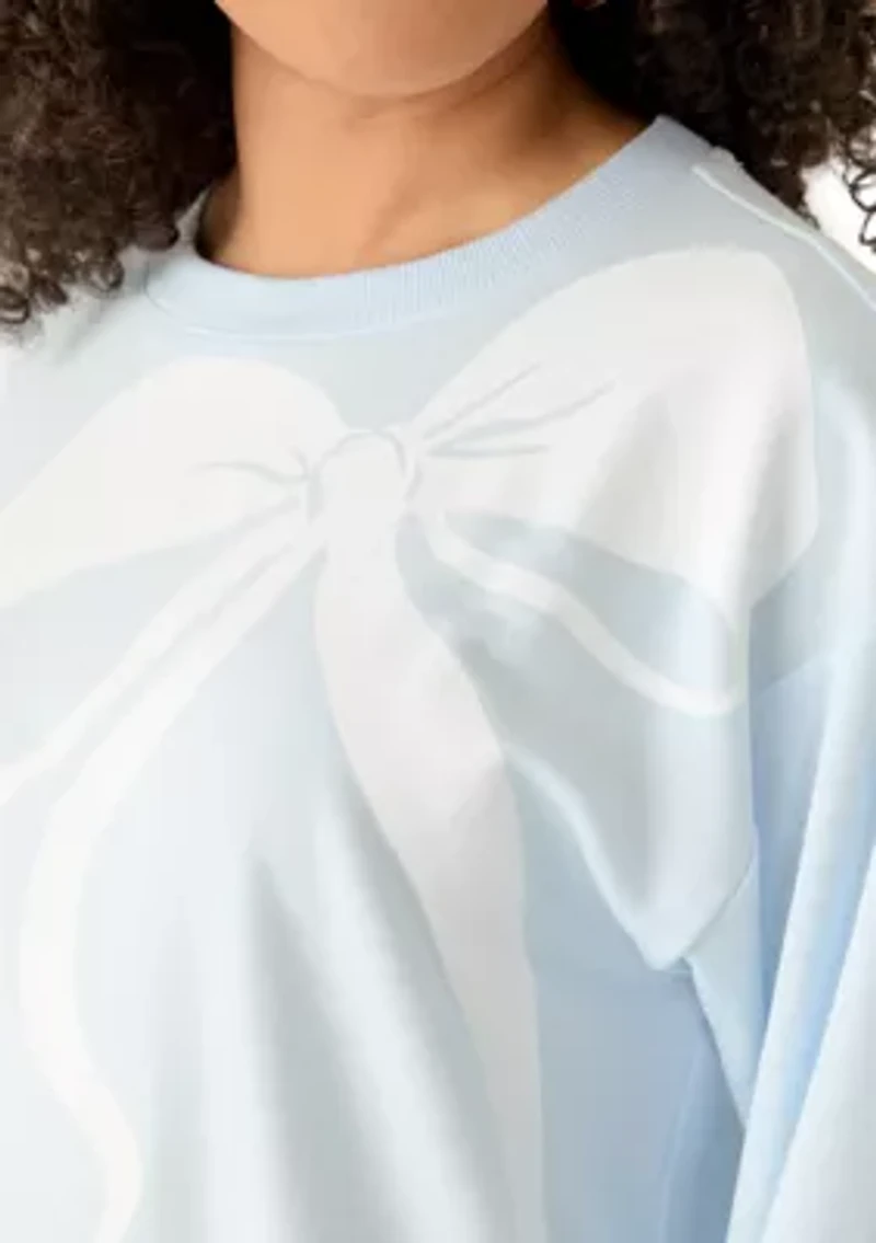 Women's Long Sleeve Graphic Sweeper Sweatshirt