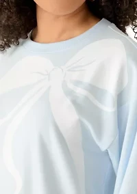 Women's Long Sleeve Graphic Sweeper Sweatshirt