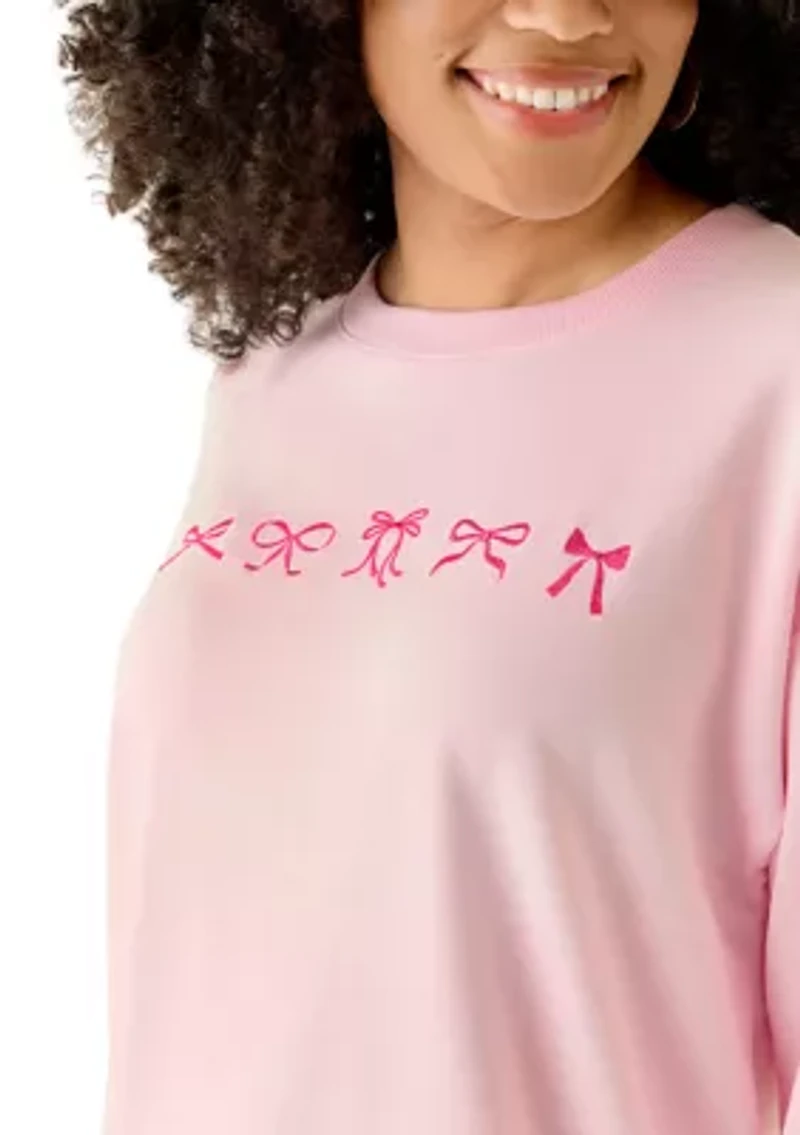 Women's Long Sleeve Graphic Sweater