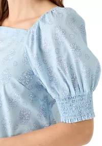 Women's Floral Printed Shift Dress