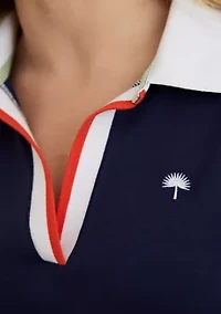 Sewing Down South x Crown & Ivy™ Marion Short Sleeve Polo Dress