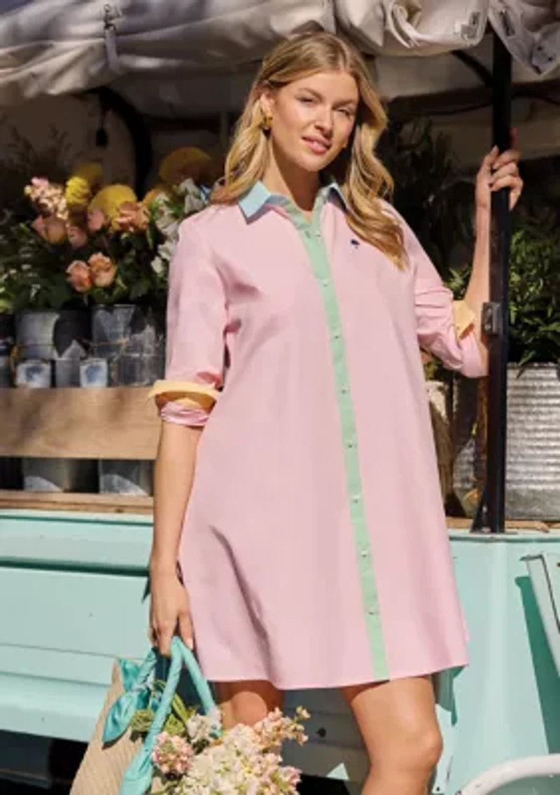 Sewing Down South x Crown & Ivy™ Murray Long Sleeve Shirtdress