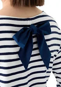 Women's Long Sleeve Striped T-Shirt