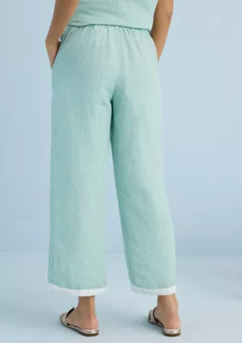 Sewing Down South x Crown & Ivy™ Courtney Printed Pull On Pants