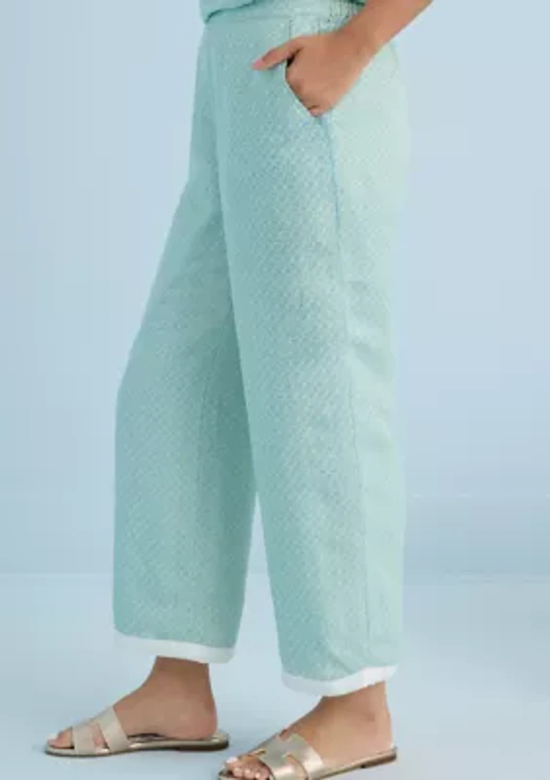 Sewing Down South x Crown & Ivy™ Courtney Printed Pull On Pants