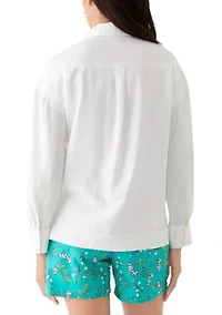 Women's Long Sleeve Popover Shirt
