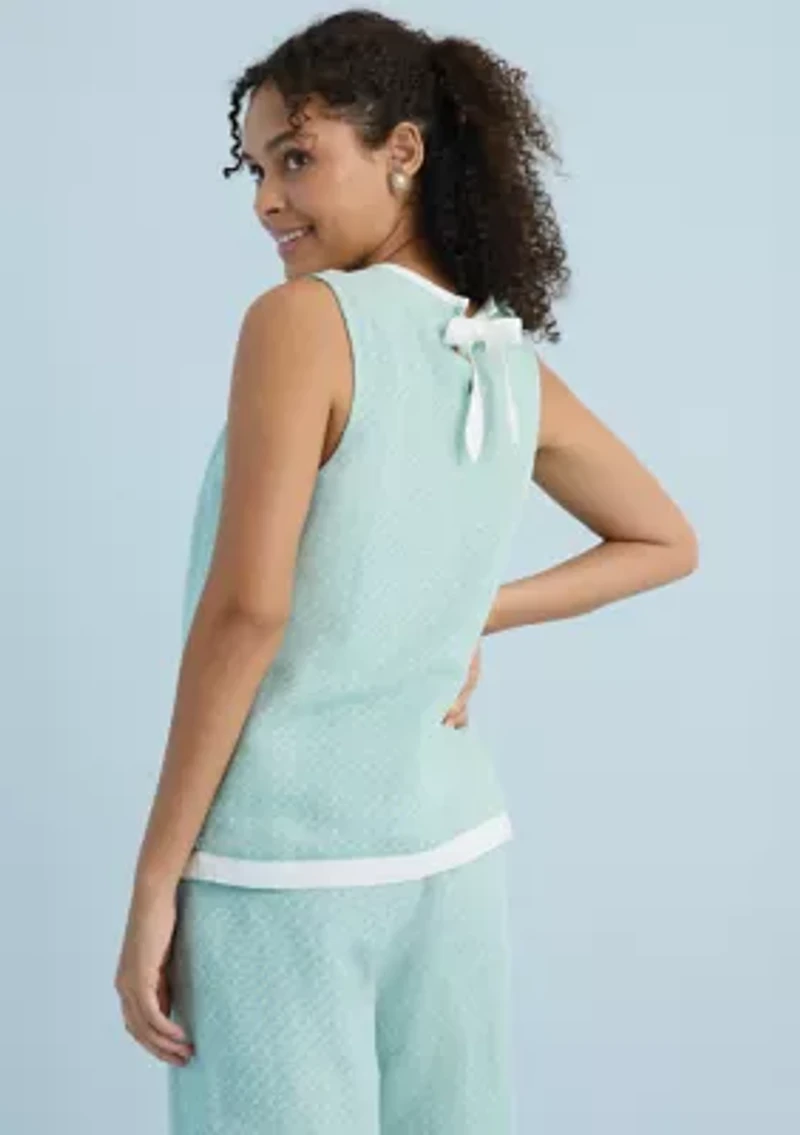 Sewing Down South x Crown & Ivy™ Courtney Sleeveless Printed Top