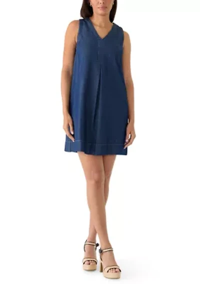 Women's Sleeveless Swing Mini Dress