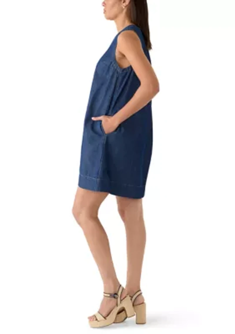 Women's Sleeveless Swing Mini Dress
