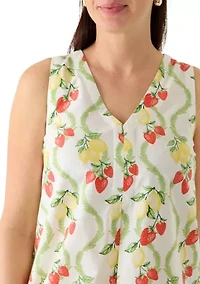 Women's Sleeveless Swing Mini Dress